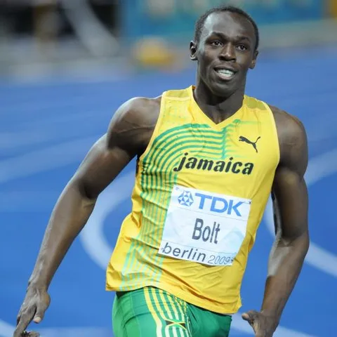 Portrait of Usain Bolt