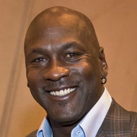 Portrait of Michael Jordan